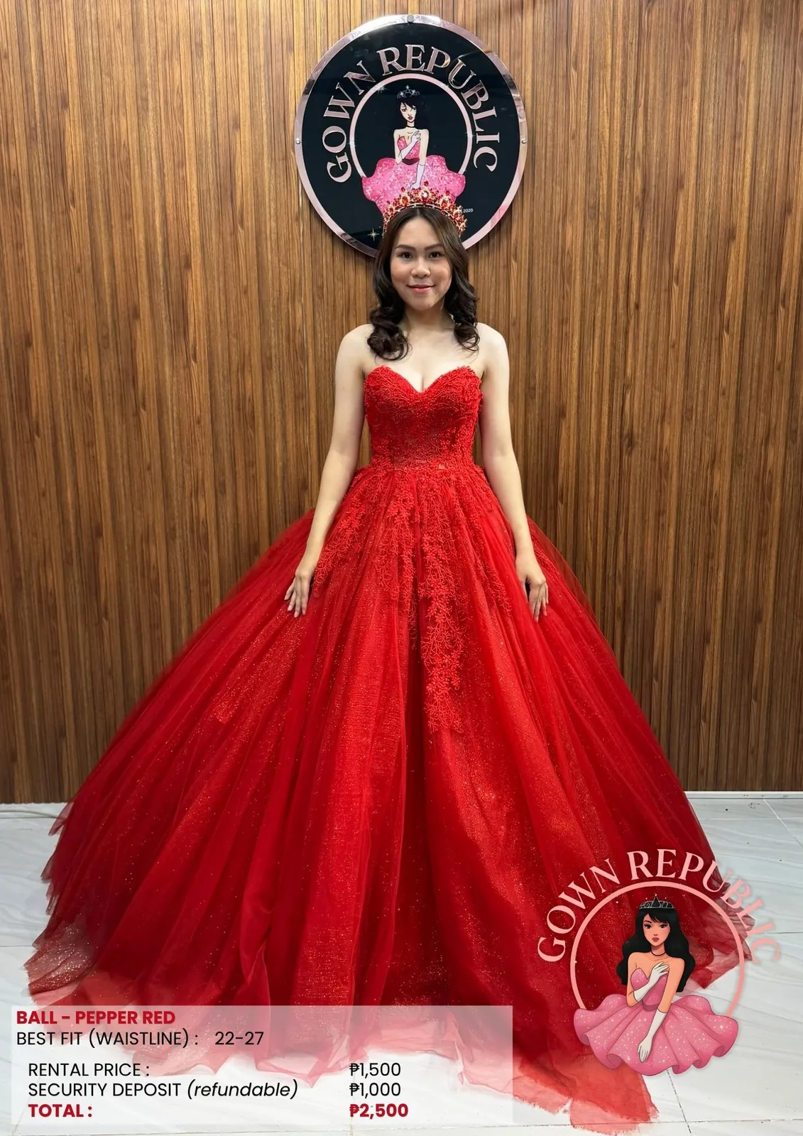 Ball Gowns: Red 240